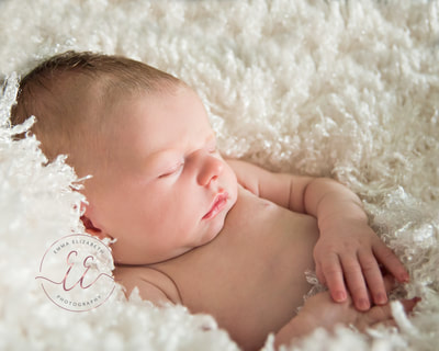 sleeping Newborn photography in St Neots, Huntingdon, Cambridgeshire
